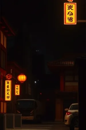 《回声测绘局》封面：测绘员在山谷间举起扩音器，等待回声返回